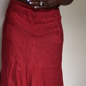 J. Crew Linen Skirt